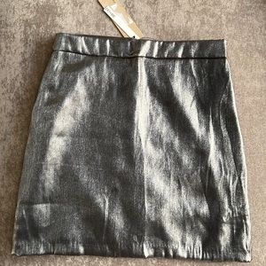 NWT do + be mini skirt metallic